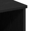 vidaXL Naktinis staliukas su stalčių Juodas ąžuolas 50 x 32 x 60 cm