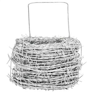 vidaXL Spygliuota viela, 500m