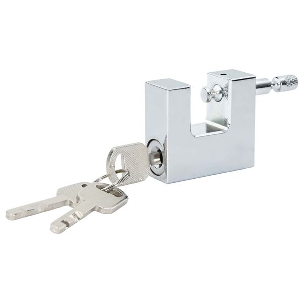 vidaXL Spyna 6 pcs Sidabro 5 x 1,9 x 4,5 cm Geležis