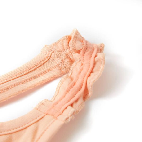 Vaikiški marškinėliai be rankovių, šviesiai oranžiniai, 92 dydžio