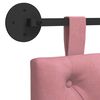 vidaXL Kabantysis galvūgalis Rožinė 210 x 55 x 7 cm Aksomas