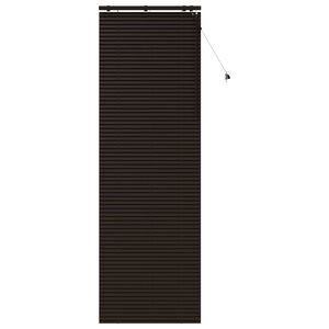 vidaXL Venecijos žaliuzės Tamsiai rudas 85 x 250 cm 35 mm
