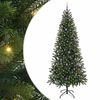 vidaXL Dirbtinė Kalėdų eglutė su 300 LED Žalia 240 cm PE ir PVC