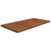 vidaXL Vonios stalvir&scaron;is, tamsiai rudas, 100x50x2,5cm, mediena