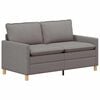 vidaXL Sofa Taupe 156 x 81 x 87,5 cm Audinys