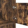 vidaXL Skalbinių spinta su saugykla Rūkyta ąžuolas 50 x 68 x 162 cm