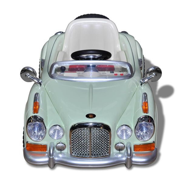 vidaXL Važiavimo transporto priemonė Žalia Plastmasė