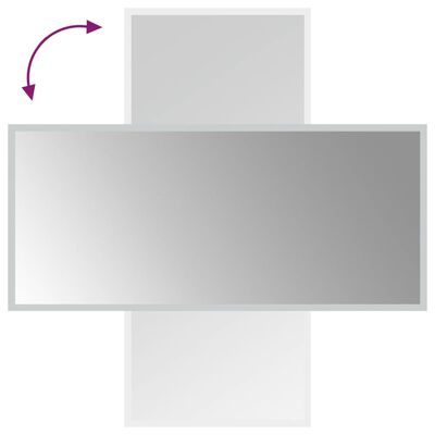 vidaXL Vonios kambario LED veidrodis, 40x90cm