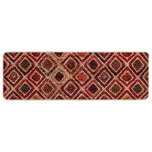 vidaXL Kilimėlis MARSA Įvairiaspalvis 50 x 100 cm Poliesteris ir PVC