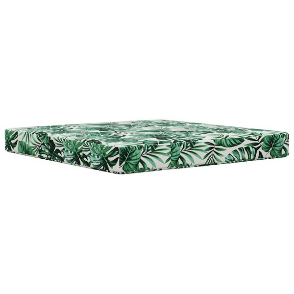 vidaXL Lauko sofa pagalvėlė 2 pcs Lapų ra&scaron;tas Poliesteris