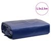 vidaXL Tentas, mėlynos spalvos, 1,5x2,5m, 650g/m&sup2;