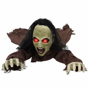 vidaXL Helovino dekoracija zombis SPOOKA Ruda 94 x 130 x 29 cm