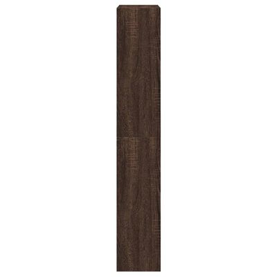 vidaXL Spintelė batams, ruda ąžuolo, 60x21x125,5cm, apdirbta mediena