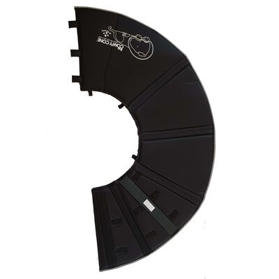 All Four Paws Apsauginė apykaklė Comfy Cone, juodos spalvos, 25cm, L