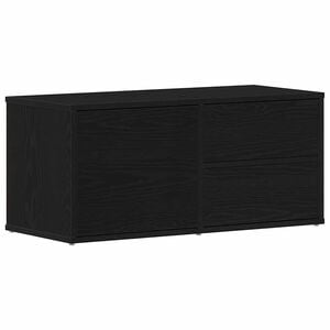 vidaXL Televizoriaus spintelė 80 x 34 x 36 cm Juodas ąžuolas