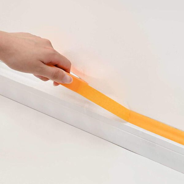 vidaXL Dažytojo maskavimo juostos 24 pcs Geltona 38mm x 50m Popierius