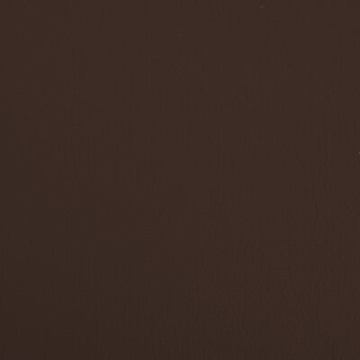 vidaXL Sulankstoma taburetė-daiktadėžė, rudos spalvos, PVC