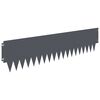 vidaXL Vejo kra&scaron;tas 20 pcs 103 x 25 cm metalas Antracito