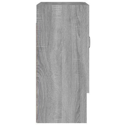vidaXL Sieninė spintelė, pilka ąžuolo, 60x31x70cm, apdirbta mediena