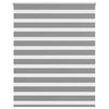 vidaXL Zebra žaliuzė, 120,9x175 cm, audinys, plotis 116,7 cm, pilka