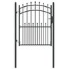 vidaXL Tvoros vartai su smailiais EMMEN 150 x 100 cm