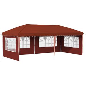 vidaXL Pop-up &scaron;ventinis palapinė 575 x 289 x 245 cm Terakotos