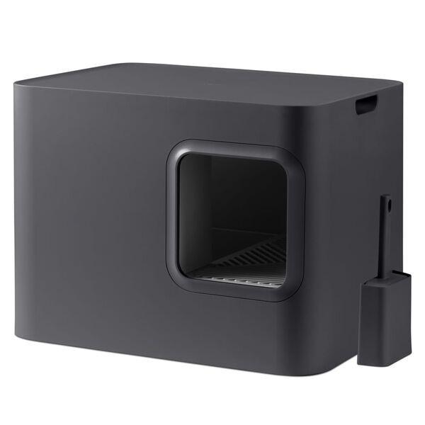 Hoopo Kačių kraiko dėžutė Dome, pilkos spalvos