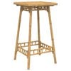 vidaXL Lauko baro stalas, kvadratinis, 55x55x100cm, bambukas