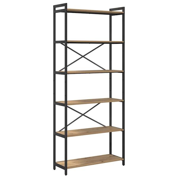 vidaXL Knygų lentyna Amatininkų ąžuolas 40 x 30 x 85 cm