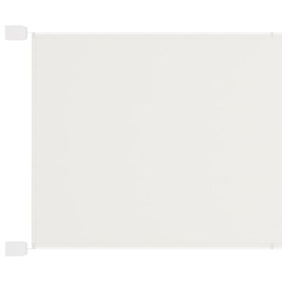 vidaXL Vertikali markizė, baltos spalvos, 140x600cm, oksfordo audinys