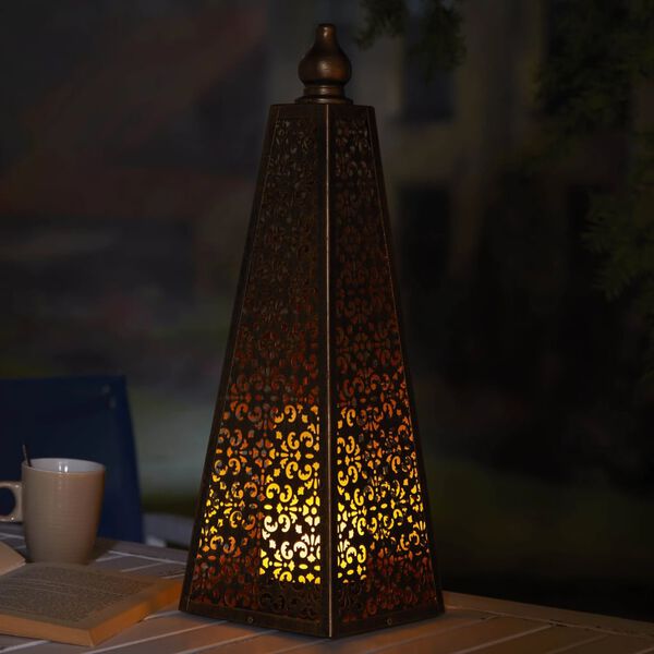 Luxform Lighting LED &scaron;viestuvas Pyramid, vario spalvos, 45cm