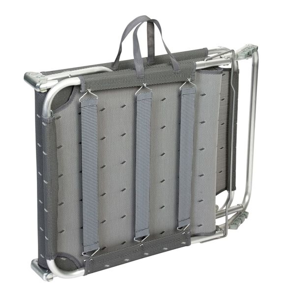 Bo-Camp Sulankstomas stovyklavimo gultas Florence, pilkas