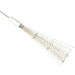 vidaXL Kalėdinis lauko &scaron;viestuvas fejerverkas, įvairių spalvų, 20cm