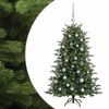 vidaXL Dirbtinė kalėdinė eglutė su rutuliuku 120 cm 150 LED