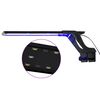 vidaXL LED akvariumo lempa su spaustuku, mėlyna ir balta, 35-55cm