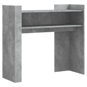 vidaXL Konsolinis staliukas, betono, 100x35x90cm, apdirbta mediena