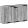 vidaXL Sieninis batų kabinetas HOORN 71 x 17 x 43 cm Apdirbta mediena