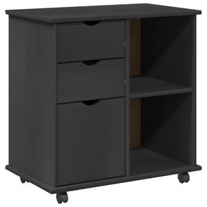 vidaXL Ratuotas kabinetas 63,5 x 39 x 65,5 cm Kietas pu&scaron;ies medis