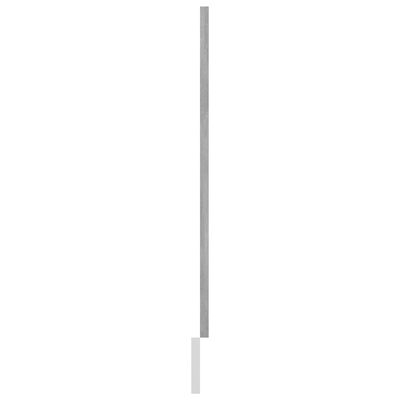 vidaXL Indaplovės plokštė, betono pilkos spalvos, 59,5x3x67cm, MDP