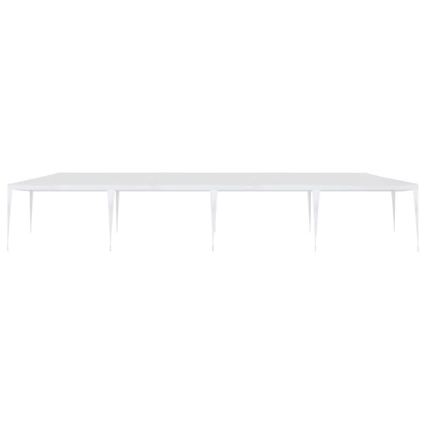 vidaXL Proginė palapinė, balta, 3x12 m, PE