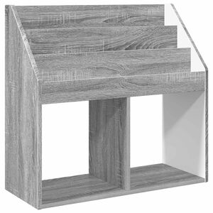 vidaXL Vaikų knygų lentyna Pilkas Sonoma 72,5 x 29,5 x 69 cm