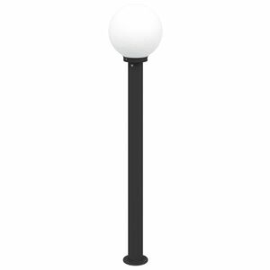 vidaXL &Scaron;viestuvas stulpeliui, 120 cm, juodas, IP44