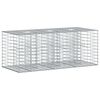 vidaXL Gabioninė pakelta lova 140 x 60 x 55 cm Galvanizuotas plienas