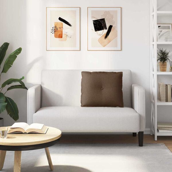 vidaXL Apsaugos Pagalvė Ruda 60 x 19 x 50 cm audinys