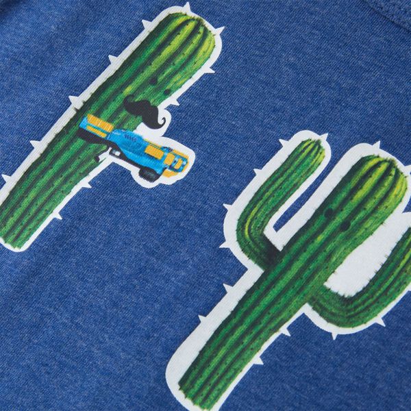 Vaiki&scaron;ki mar&scaron;kinėliai be rankovių, mėlynos spalvos mi&scaron;inys, 128 dydžio