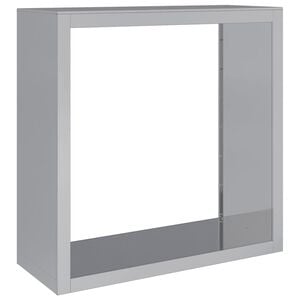 vidaXL Stovas malkoms, 100x40x100cm, galvanizuotas plienas