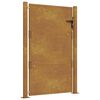 vidaXL Sodo vartai, 100x150 cm, Corten plienas