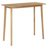 vidaXL Baro stalas, 120x60x105cm, akacijos medienos masyvas