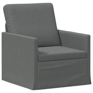 vidaXL Viena sofa Tamsiai pilka 70 x 81 x 82 cm Audinys