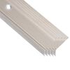 vidaXL Profiliai laiptams, 5vnt., &scaron;ampano, 100 cm, aliuminis, L formos